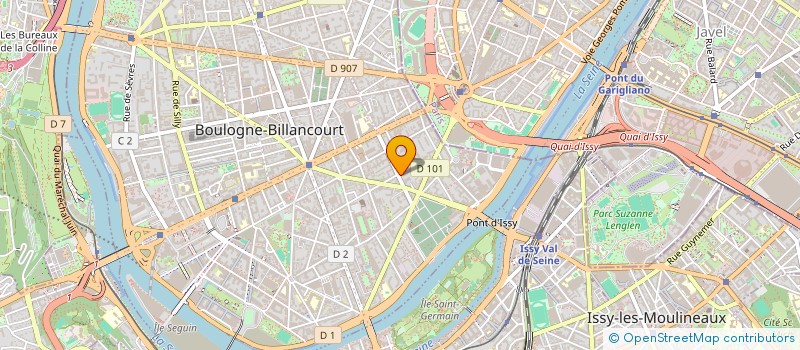localisation de l'entreprise KYOTO-DOME à BOULOGNE-BILLANCOURT
