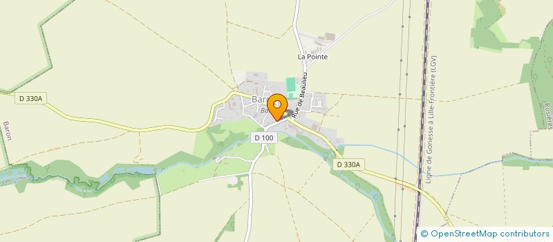 localisation de l'entreprise KYOTO-ECLAUCE  BARON