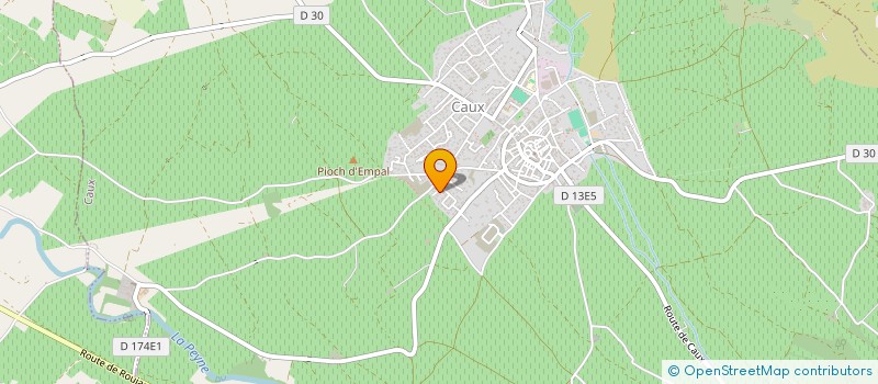 localisation de l'entreprise KYOTO SCI  CAUX