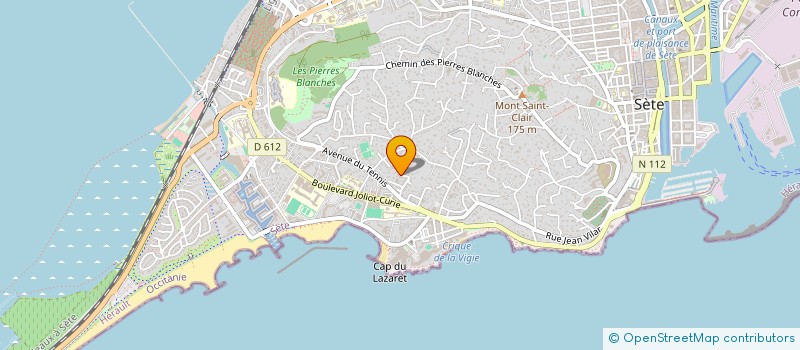localisation de l'entreprise KYPARG à SETE