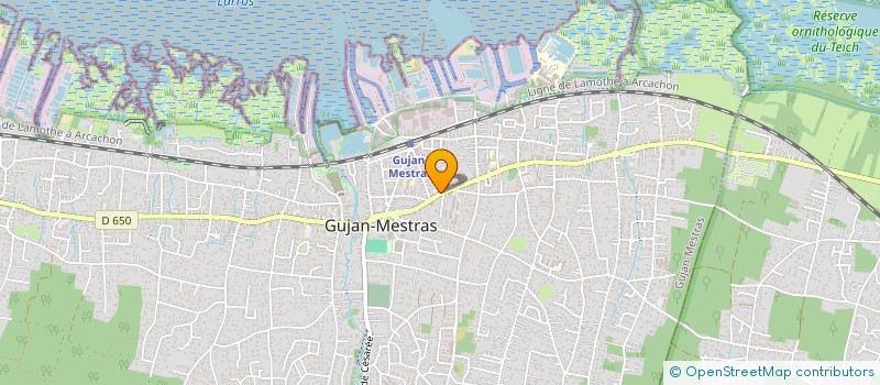 localisation de l'entreprise KYPLING  GUJAN-MESTRAS