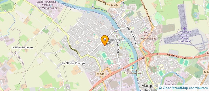 localisation de l'entreprise KYPLINK à WAMBRECHIES