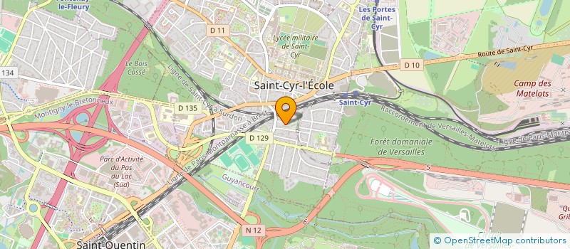 localisation de l'entreprise KYR BUSINESS  SAINT-CYR-L'ECOLE