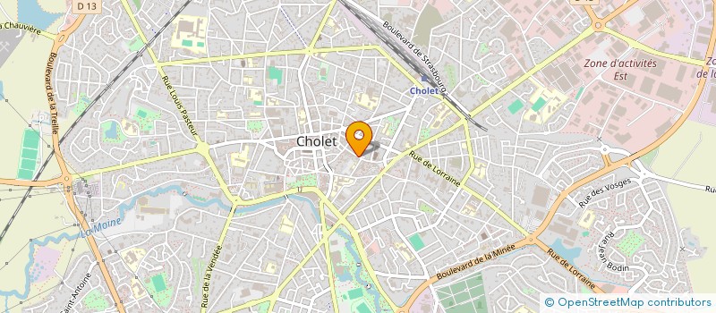 localisation de l'entreprise KYRAH à CHOLET