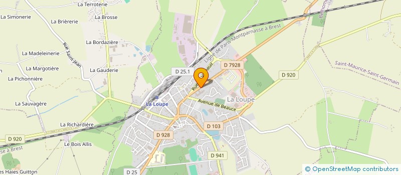 localisation de l'entreprise KYRALE MATOS à LA LOUPE