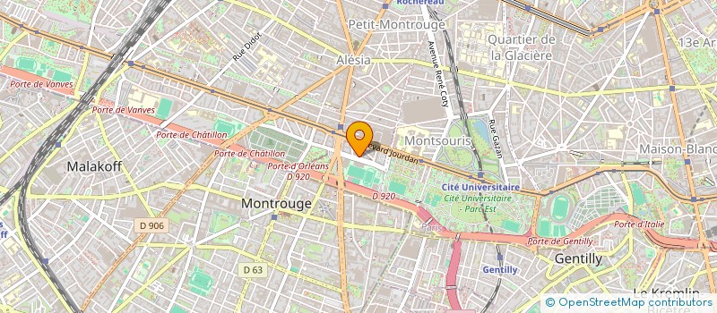 localisation de l'entreprise KYRIA (EGLISE EVANGELIQUE MISSIONNAIRE)  PARIS