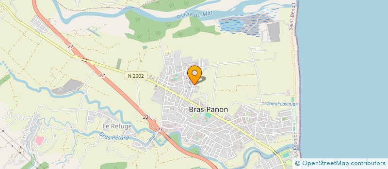 localisation de l'entreprise KYRIAN à BRAS-PANON