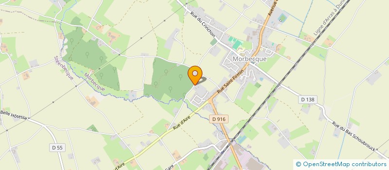 localisation de l'entreprise KYRIEL  HAZEBROUCK