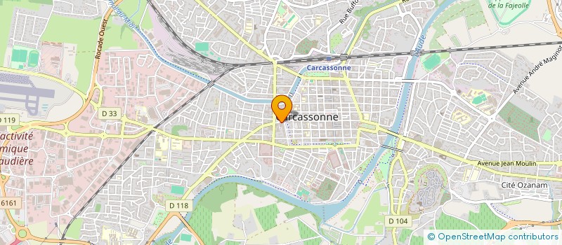 localisation de l'entreprise KYRIELLE  CARCASSONNE