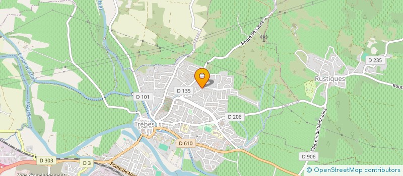 localisation de l'entreprise KYRIELLE IMMO  TREBES