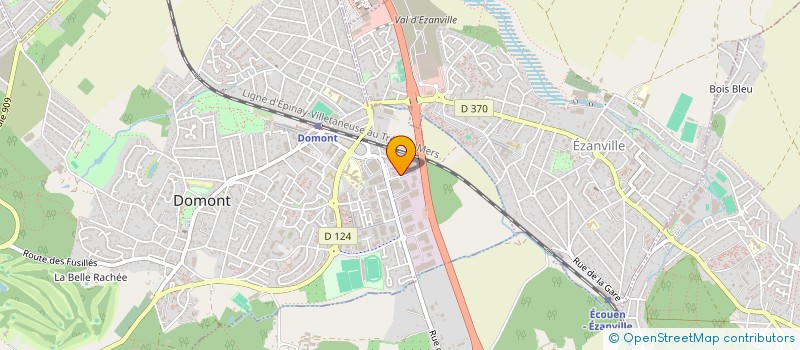 localisation de l'entreprise KYRIELLE SECURITE PRIVEE  DOMONT