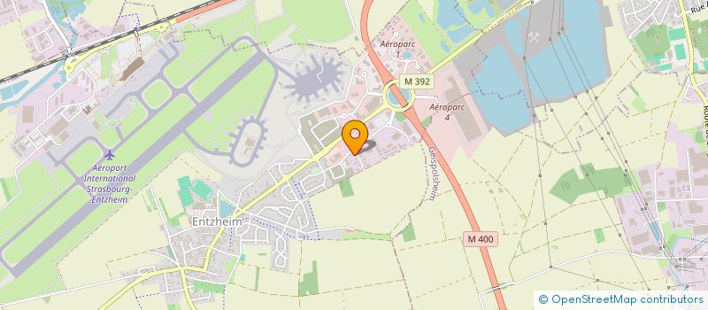localisation de l'entreprise KYRIELLE SERVICES à ENTZHEIM