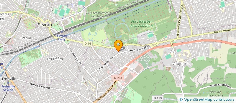localisation de l'entreprise KYRIELS à LIVRY-GARGAN