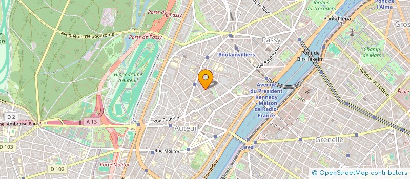 localisation de l'entreprise KYRIOS  PARIS