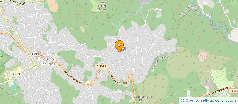 localisation de l'entreprise KYRN  ROQUEFORT-LES-PINS