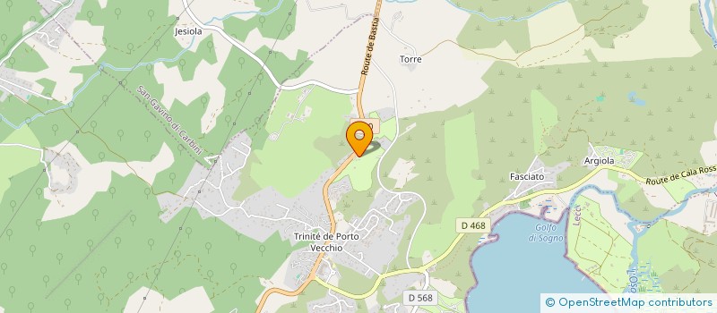 localisation de l'entreprise KYRN COM à PORTO-VECCHIO