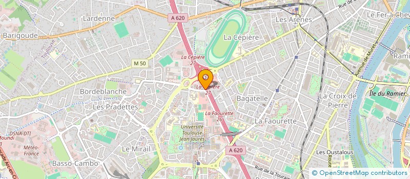 localisation de l'entreprise KYRON SOLUTIONS INFORMATIQUES à TOULOUSE