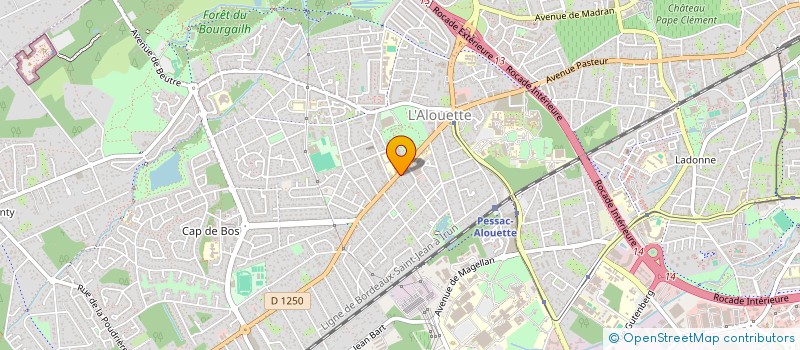 localisation de l'entreprise KYSAPUB à PESSAC