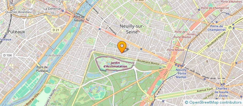 localisation de l'entreprise KYSSAR à NEUILLY-SUR-SEINE