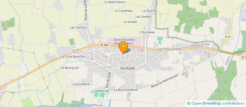 localisation de l'entreprise KYT à LOIRE-AUTHION