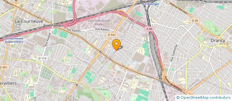 localisation de l'entreprise KYTA à LA COURNEUVE
