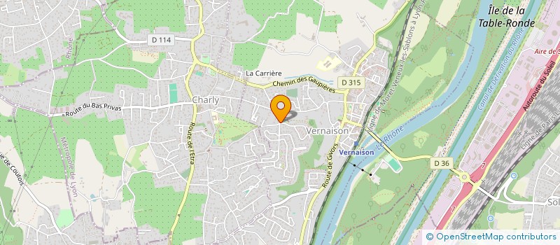 localisation de l'entreprise KYTOM AIX  VERNAISON