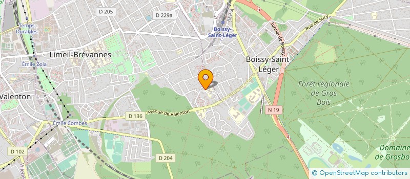 localisation de l'entreprise KYU INVEST  LIMEIL-BREVANNES