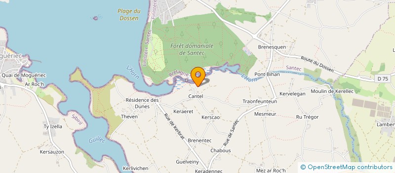 localisation de l'entreprise KYUDO 29  PLOUGOULM