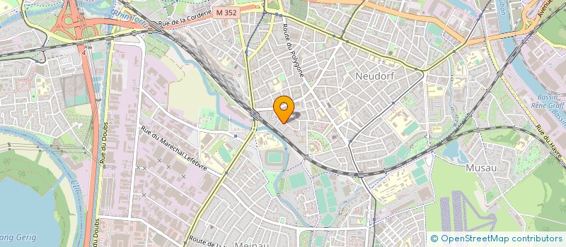 localisation de l'entreprise KYUDO STRASBOURG à STRASBOURG