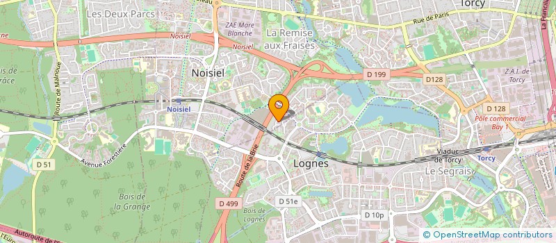 localisation de l'entreprise KYUDOJO NATIONAL DE NOISIEL  NOISIEL