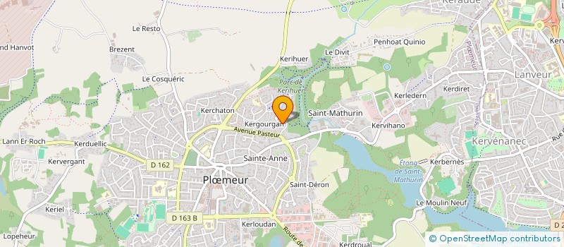 localisation de l'entreprise KYWEEN à PLOEMEUR