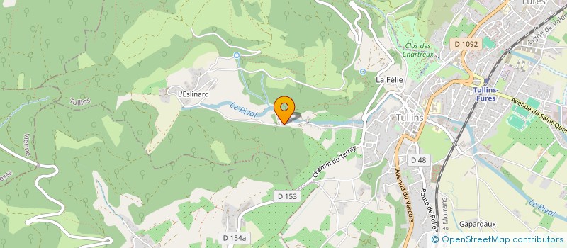 localisation de l'entreprise KYYL  TULLINS