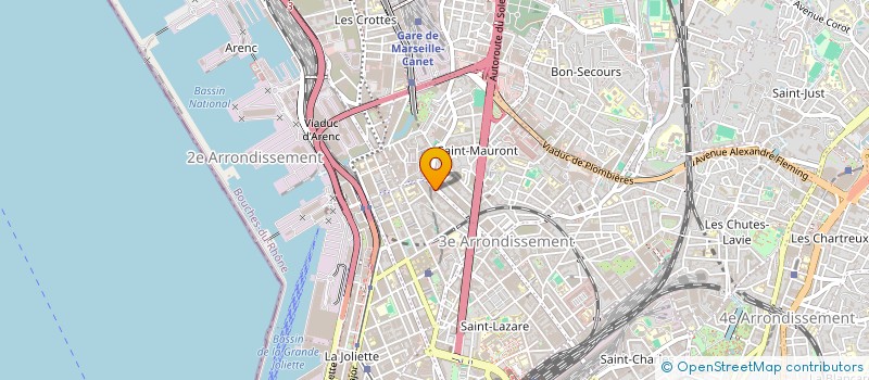 localisation de l'entreprise KZ AUTO PIECES DETACHEES  MARSEILLE