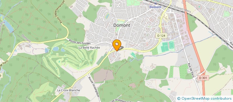 localisation de l'entreprise KZ DECORATION  DOMONT