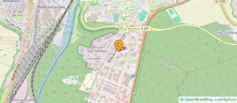 localisation de l'entreprise KZ IMMOBILIER  SAINT-MAXIMIN