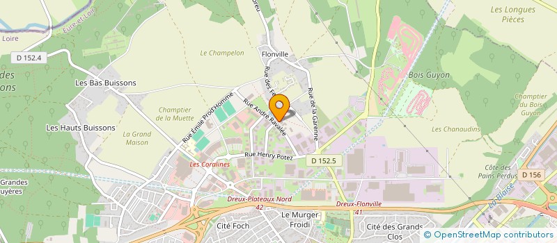 localisation de l'entreprise KZ LIVRAINDIERES à DREUX