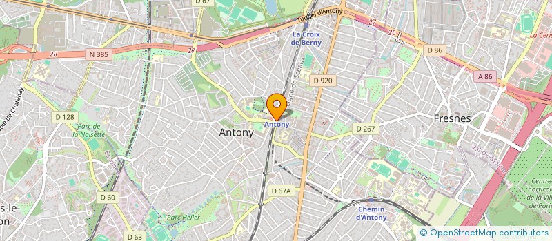 localisation de l'entreprise KZ PRESSE ANTONY à ANTONY