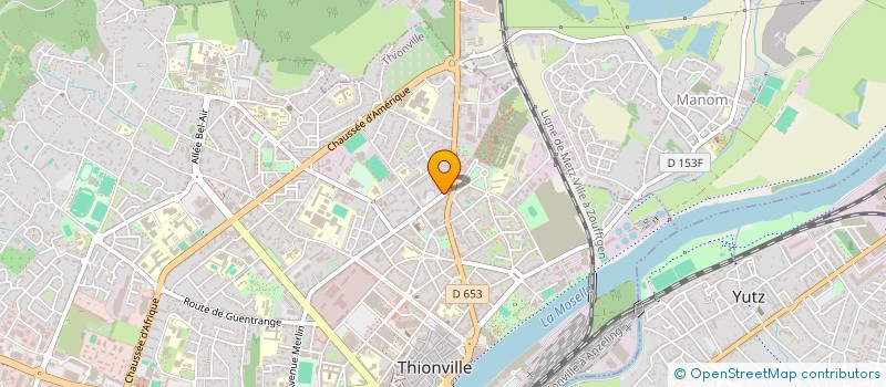 localisation de l'entreprise KZA  THIONVILLE