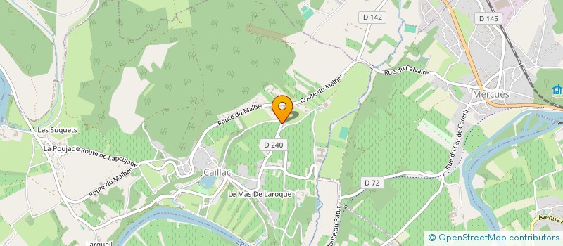 localisation de l'entreprise KZA PIZZA  CAILLAC