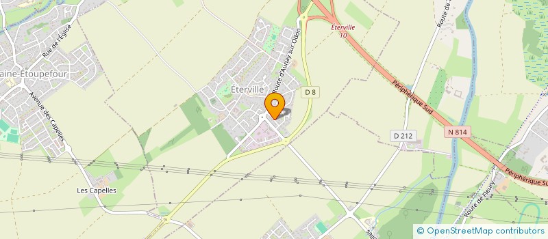 localisation de l'entreprise KZK AUTO  ETERVILLE