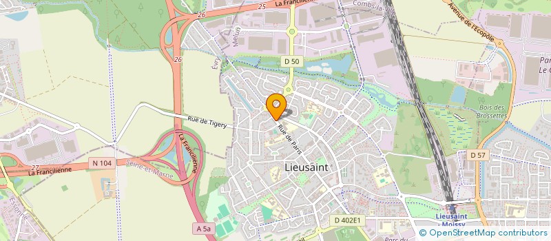 localisation de l'entreprise L'0EIL AVISE LE MEDIA à LIEUSAINT