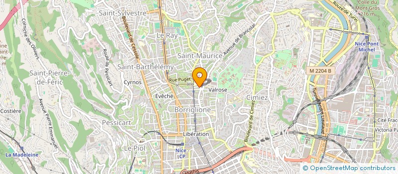 localisation de l'entreprise L 1STINCT CREATEUR à NICE