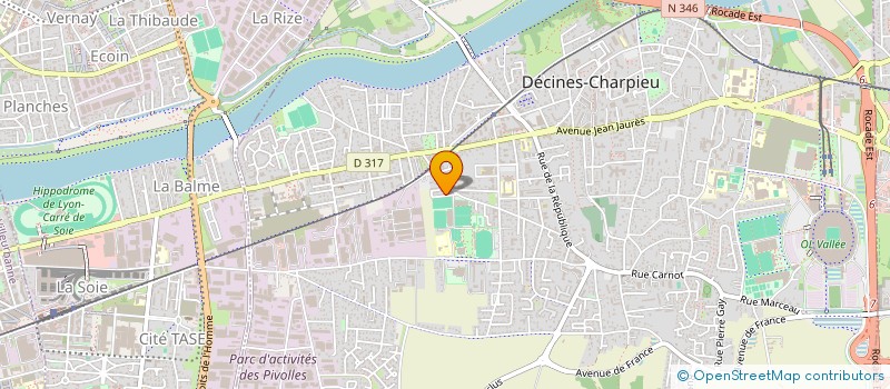 localisation de l'entreprise L 2 D 2 à DECINES-CHARPIEU