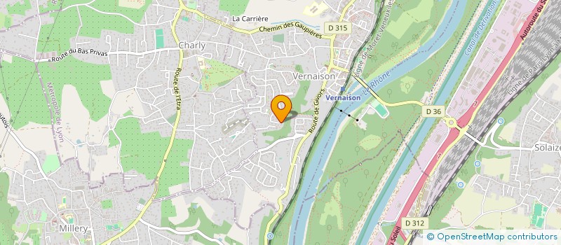 localisation de l'entreprise L 2 M MAINTENANCE MULTI TECHNIQUES  VERNAISON