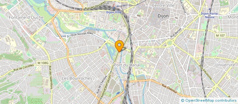 localisation de l'entreprise L.2.R.E  DIJON