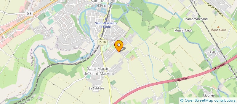 localisation de l'entreprise L 2S FORM  SAINT-MARTIN-DE-SAINT-MAIXENT