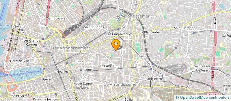 localisation de l'entreprise L 3 C à MARSEILLE