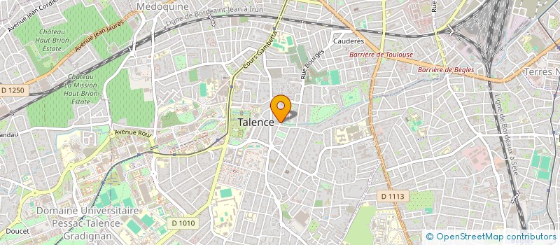localisation de l'entreprise L 3 M  TALENCE