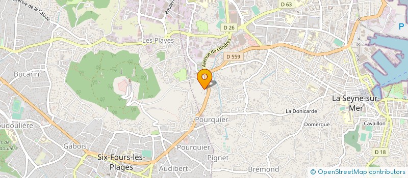 localisation de l'entreprise L 3 M LA SEYNE à LA SEYNE SUR MER