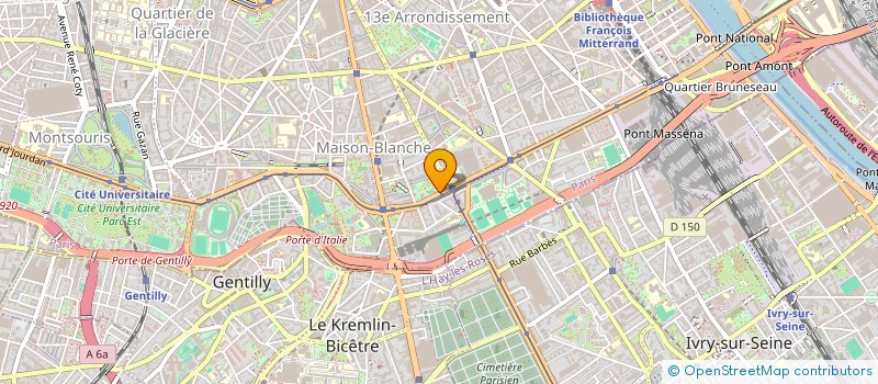 localisation de l'entreprise L+ à PARIS